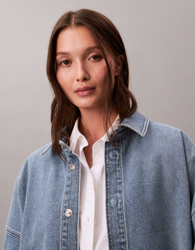 Calvin Klein Jeans - Denim Boyfriend Button-Down Shirt