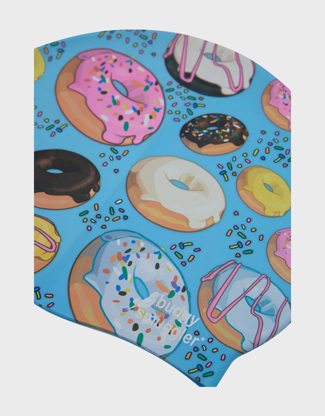 Budgy Smuggler - Swim Cap in Donuts