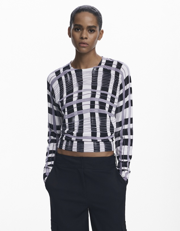 Desigual - Mikado striped sweater