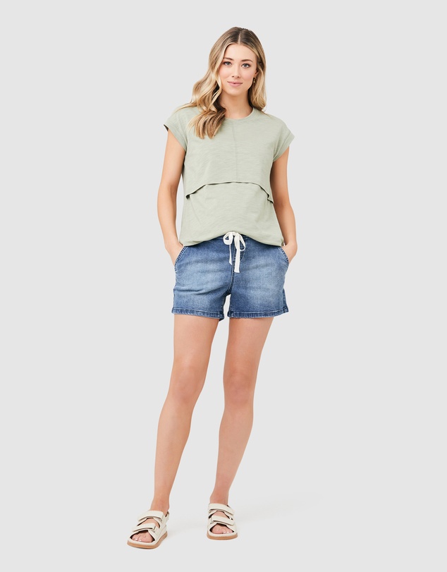 Ripe Maternity - Bailey Denim Short