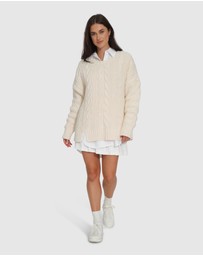 Belle & Bloom - Perfect Me Oversized Crew Sweater