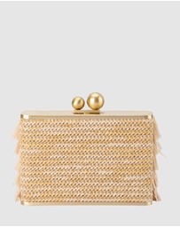 Olga Berg - Carlita Fringe Clutch