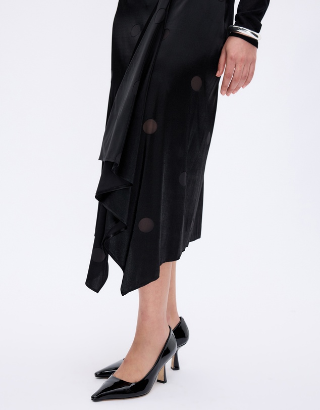 Minima Esenciales - Haven Spot Drape Skirt