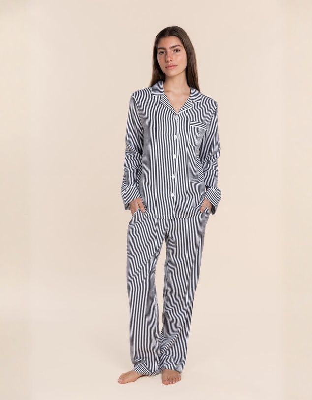 Gingerlilly - Rebecca Judd x Gingerlilly Susanna Cotton Long PJ Set