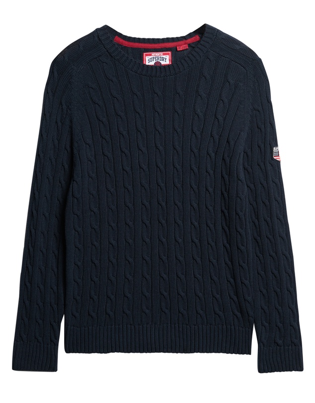 Superdry - Slouchy Cable Knit