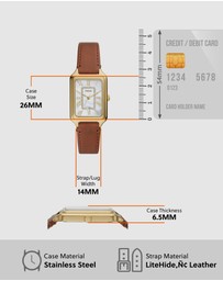 Fossil - Raquel Brown Analogue Watch