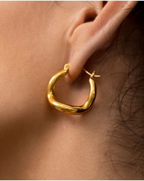 SAINT VALENTINE - Wabi Sabi Hoops - Gold