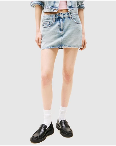 Tommy Jeans - Denim Mini Skirt