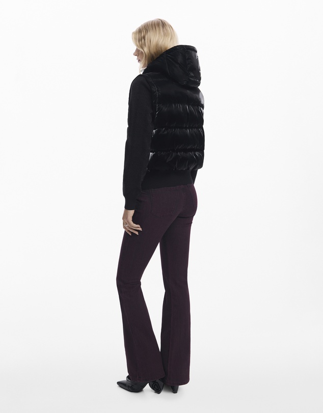 Desigual - Shiny Convertible Padded Jacket