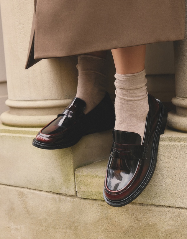 Jo Mercer - Ebony Loafers