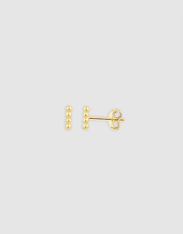 Ichu - Ball Bar Studs Gold