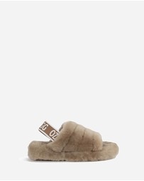 Ozwear Connection Uggs - Ugg Kids Brooklyn Fluff Slide