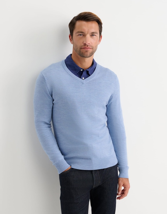 Sportscraft - Merino V Neck Knit