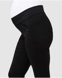 Ripe Maternity - Slim Leg Pocket Pants