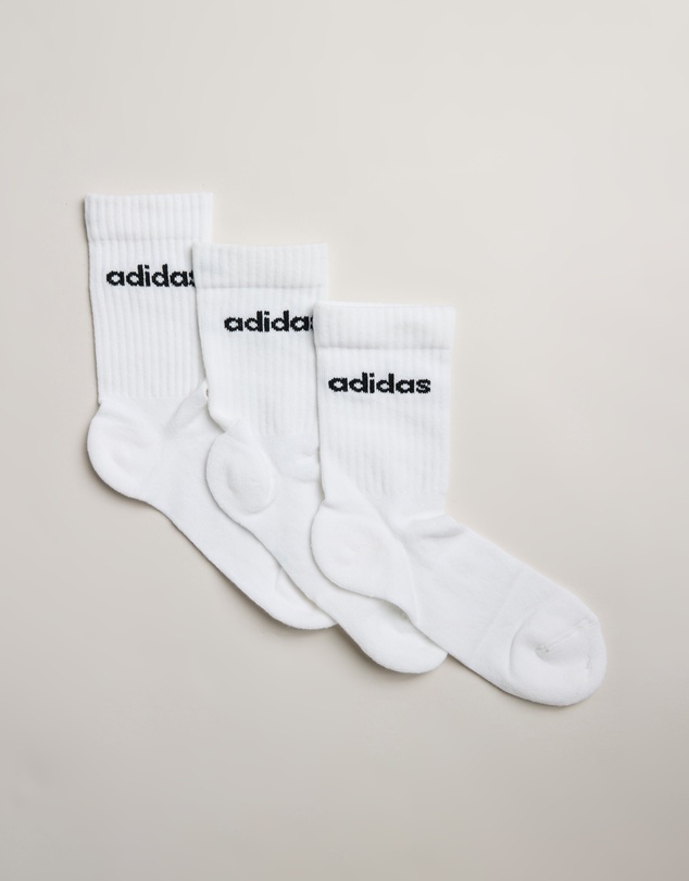 adidas Performance - 3-Pack Linear Crew Socks - Kids