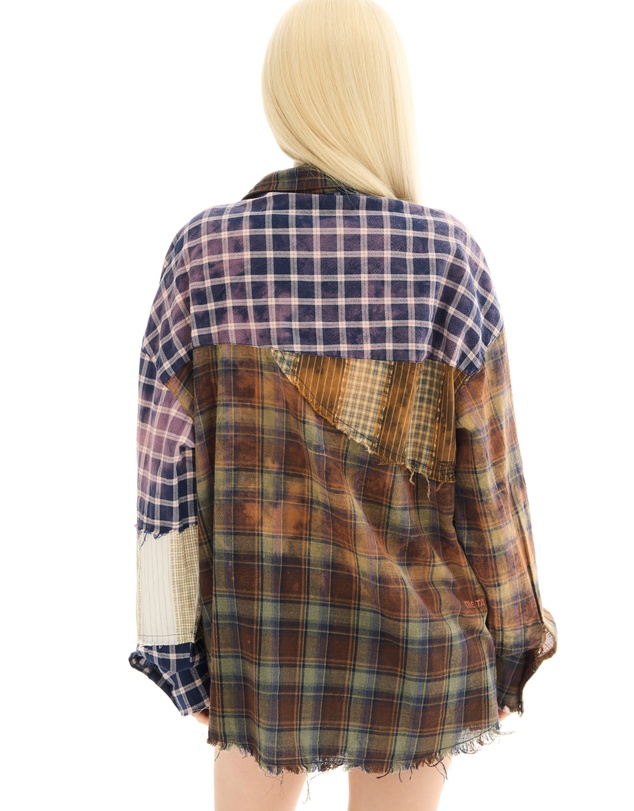 THE TALES - The Tales Reworked And Destroyed Check Shirt