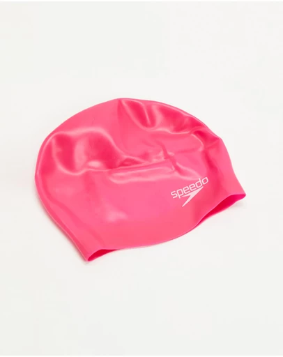 Speedo - Plain Moulded Silicone Junior Swim Cap