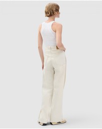 rag & bone - Logan Spliced Wide Jeans