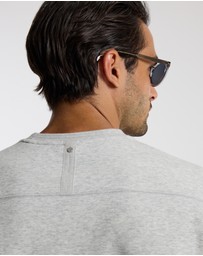 Calibre - Relaxed Double Knit T-shirt Grey Marl