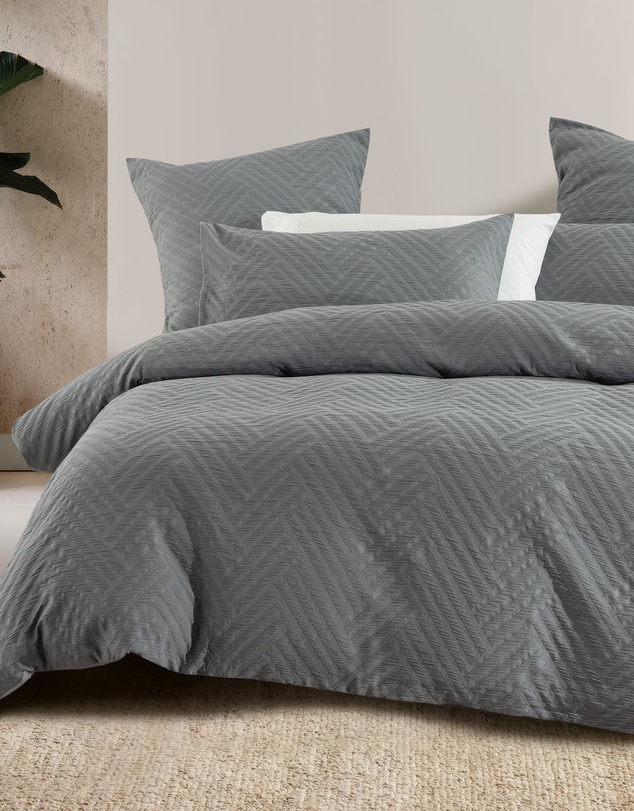 Bambury - Panama Jacquard Polycotton Quilt Cover Set