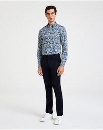 Calibre - Trailing Botanic Print Shirt