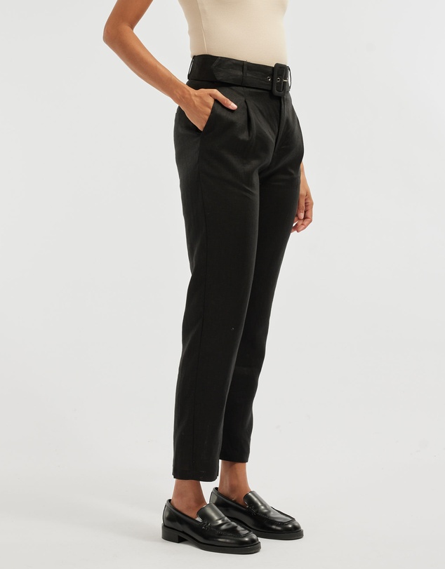 Amelius - Azure Linen Pant