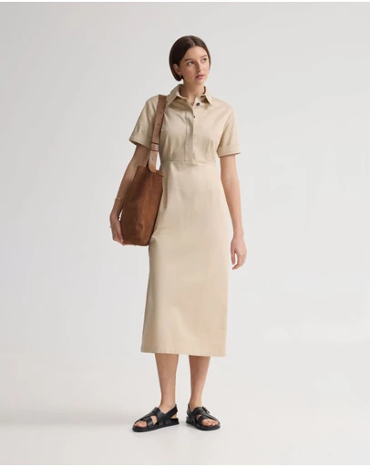 Oxford - Megan Cotton Safari Dress