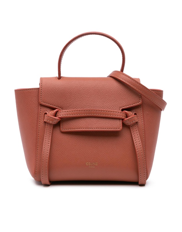 Pre-Loved by Azura Reborn - Pre-Loved celine Elegant Leather Top Handle Bag with Adjustable Shoulder Strap