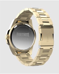 TIMEX - Timex x Fortnite Essex 45mm Stainless Steel Bracelet Watch
