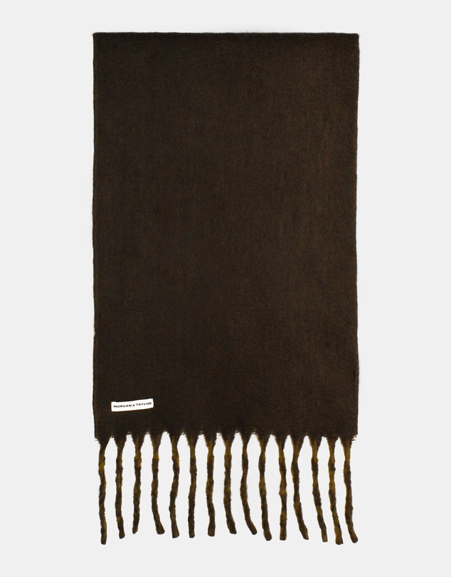 Morgan & Taylor - Hannah Reversible Scarf in Brown