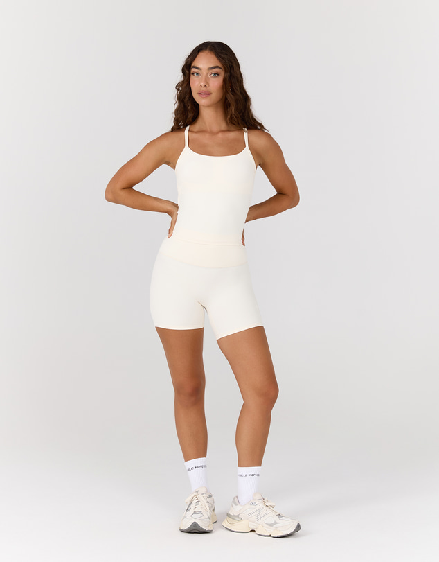 Muscle Republic - Aire Keyhole Racer Back Top