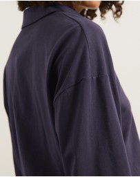Atmos&Here - Averin Long Sleeve Fitted Waist Top