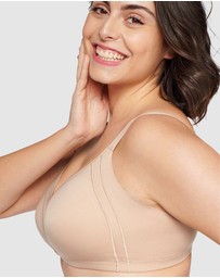 Naturana - Side Smoother Wirefree Minimiser Bra