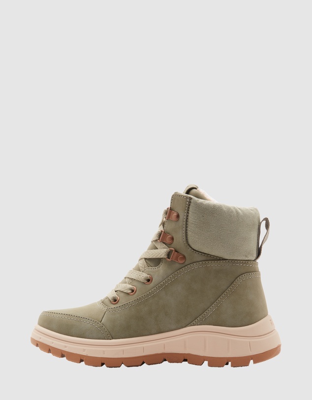 Roxy - Womens Karmel Lace-Up Boots