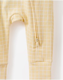 Cotton On Kids - Growie Long Sleeve Zip Romper
