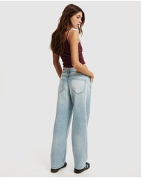 Cotton On - Low Rise Straight Jeans