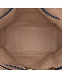 Pre-Loved by Azura Reborn - Pre-Loved Bicolor Saffiano Lux Promenade Dome Handbag