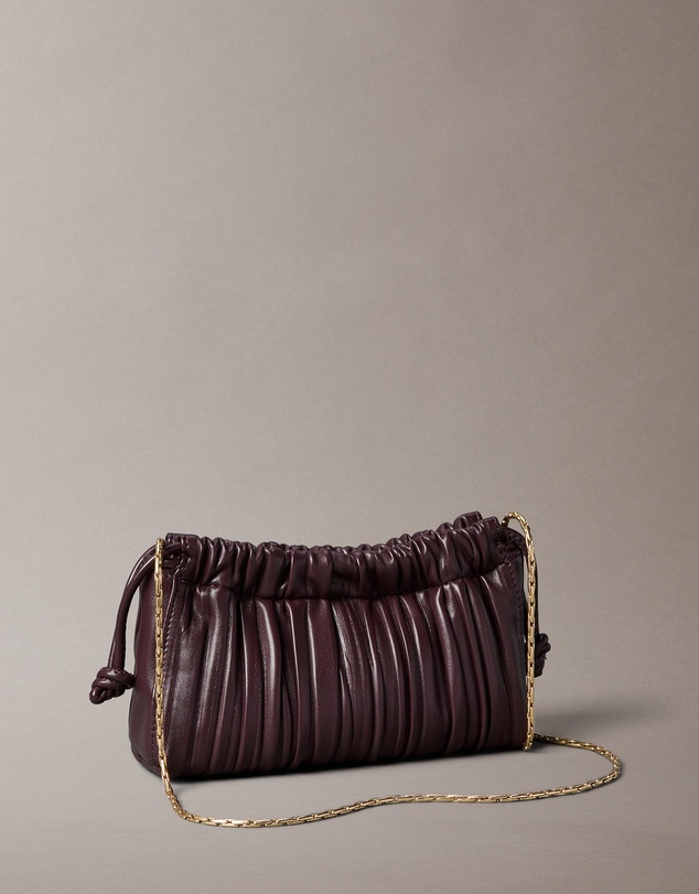 Calvin Klein - Mini Plissé Chain Crossbody Bag