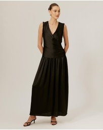 Tussah - Zoe Cowl Neck Midi Dress