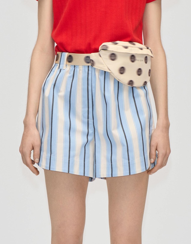 Stine Goya - Elasticated Shorts With Tab