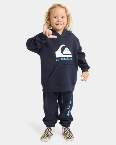 Quiksilver - Boys 2 to 7 Comp Logo Pullover Hoodie