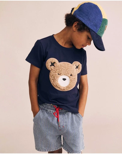 Huxbaby - Furry Huxbear Tee - Babies-Kids