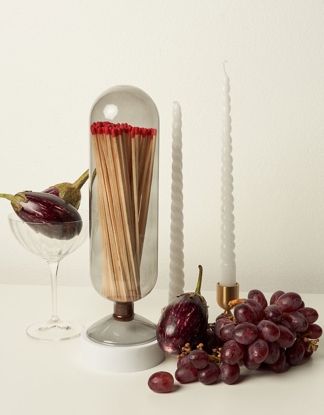 Table Collectiv - Tall Matchstix Holder and Match Set