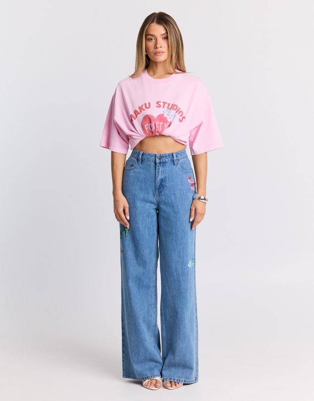 MAKU - Tattoo Denim Jeans