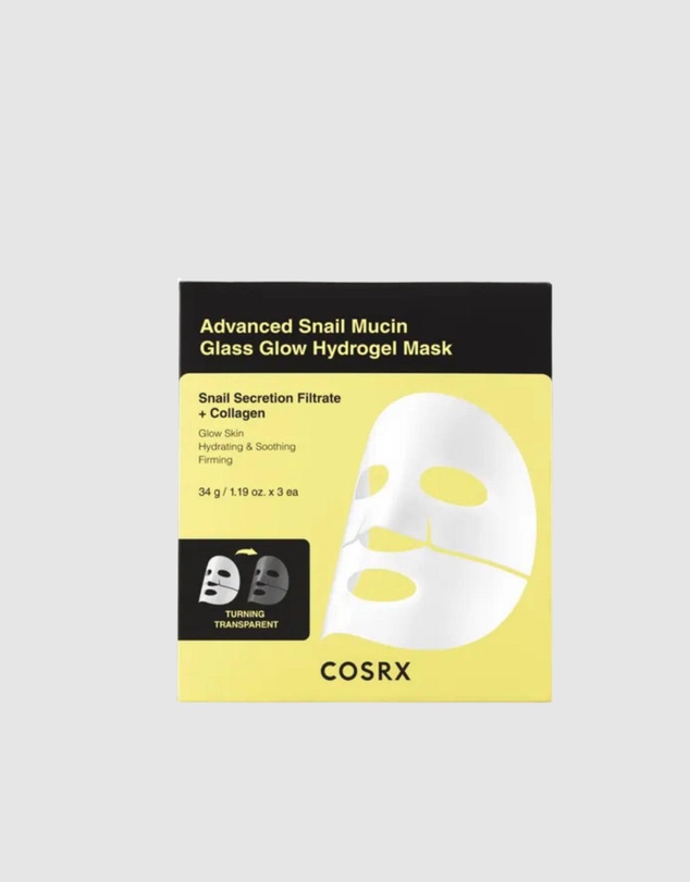 COSRX - Advanced Snail Mucin Glass Glow Hydrogel Mask CPNP Bundle (3pcs)