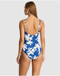 Sea Level Australia - Leilana Scoop Back Panel Line One Piece