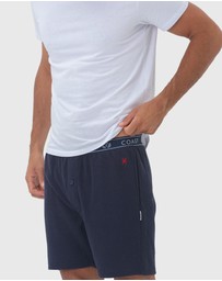 Coast Clothing - Barcelona Mens Lounge Shorts - Navy