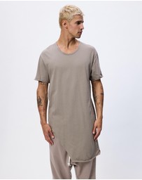 Surrounded By Ghosts - The Coltan Cotton Asymmetrical Tail T-Shirt