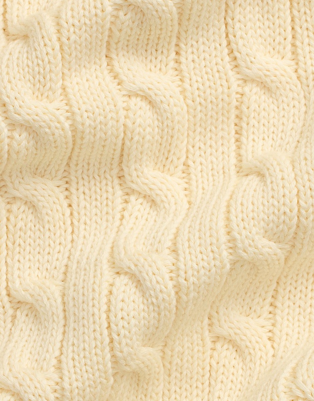 Polo Ralph Lauren - Cable-Knit Cotton Scarf