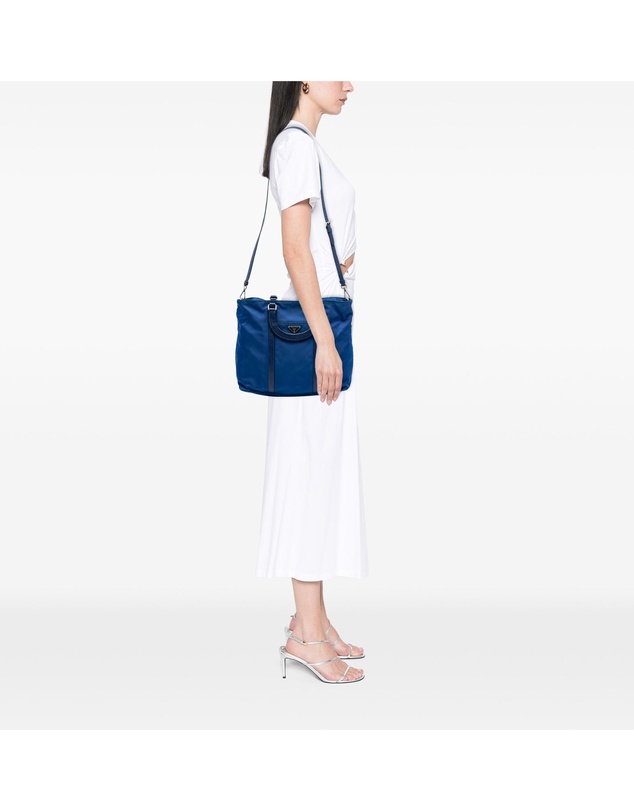 Pre-Loved by Azura Reborn - Pre-Loved Vitello Trimmed Tessuto Satchel
